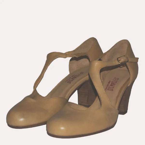 JP/David Scarpe Online Charleston cuoio , puoi usarle anche per ballare. | Lecceshoes shop online