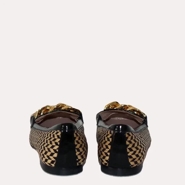Mocassino Beige-nero Status. Calzature per ogni occasione. | Lecceshoes shop online