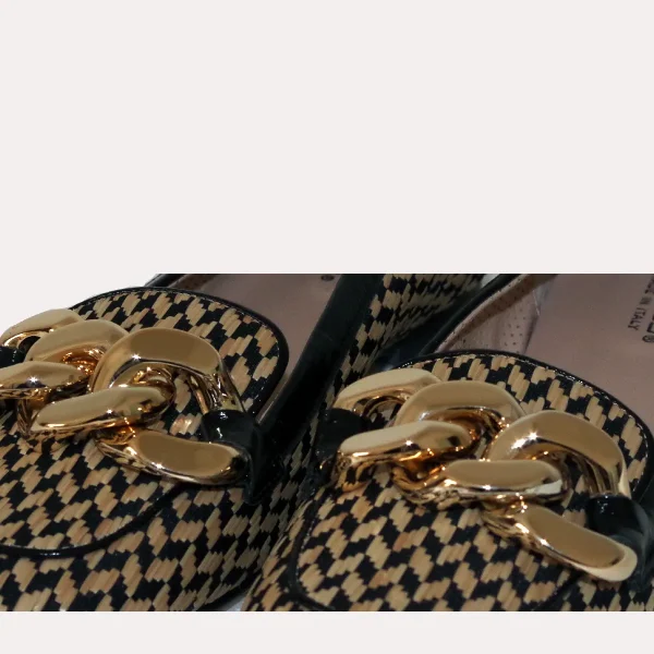 Mocassino Beige-nero Status. Calzature per ogni occasione. | Lecceshoes shop online
