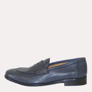 Mocassino blu JP David. Evergreen di classe | Lecceshoes shop online