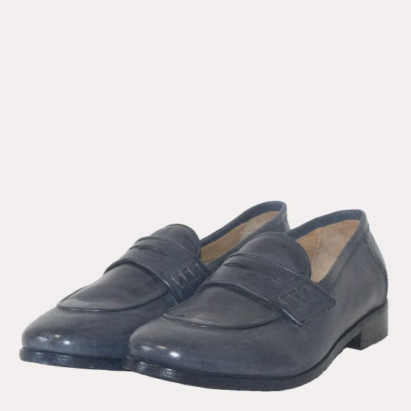 Mocassino blu JP David. Evergreen di classe | Lecceshoes shop online