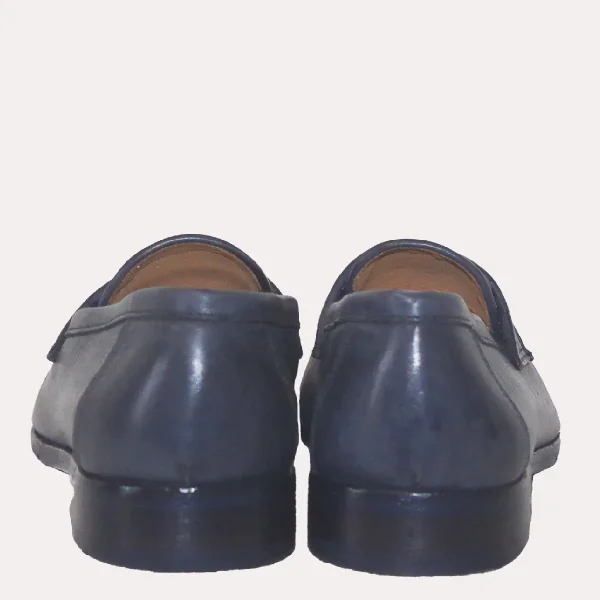 Mocassino blu JP David. Evergreen di classe | Lecceshoes shop online