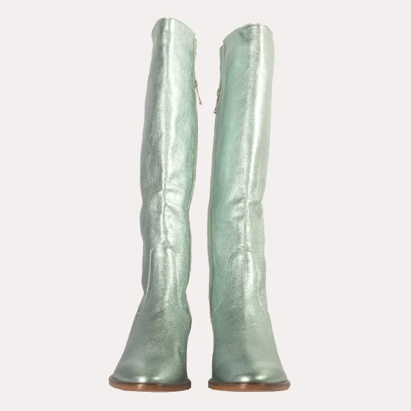 Stivale verde-acqua Curiositè | Lecceshoes shop online