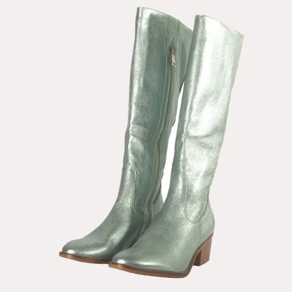 Stivale verde-acqua Curiositè | Lecceshoes shop online
