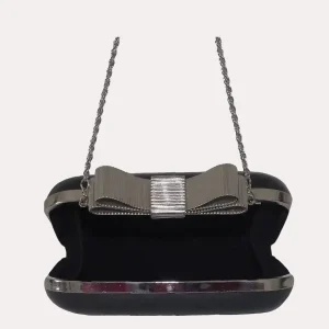 Clutch black CHIARA P | Lecceshoes shop online