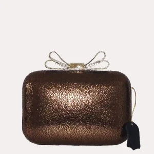 Clutch bronzo CHIARA P | Lecceshoes shop online
