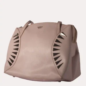 Outlet borse Online | Shopping rosa con accessorio triangolo | Lecceshoes Shop Online